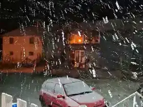 Bolu’nun yüksek kesimlerine kar yağdı

