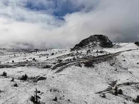 Bolu’nun yüksekleri beyaz örtüyle kaplandı
