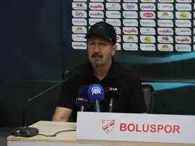Boluspor - Manisa FK maçının ardından
