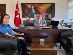 Bolvadin’de Emniyet Müdürü Arıkan görevine başladı
