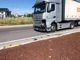 Bolvadin’de trafik kazası: 1 yaralı
