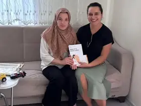 Boyabat’ta gebe annelerin sağlığı evlerinde takip ediliyor
