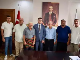 Bozdoğan Kaymakamı Sözen, Yılın Ahilerini kabul etti
