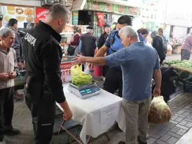 Bozdoğan Salı Pazarı’nda "Tartı Kontrol Noktası" uygulaması
