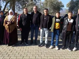 Bozdoğan’da askerler Kur’an-ı Kerim ve Türk Bayrağı ile uğurlandı
