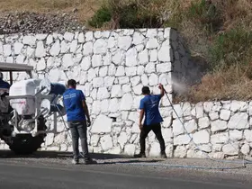 Bozdoğan’da haşereyle mücadele sürüyor
