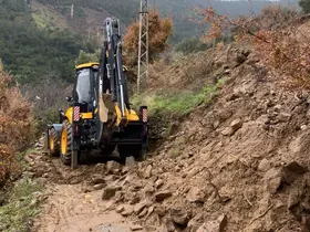 Bozdoğan’da yağış sonrası ekipler sahada
