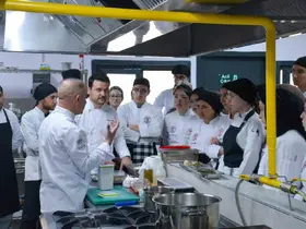BŞEÜ’de öğrenciler profesyonel mutfakla buluştu
