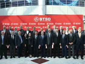 BTSO Başkanı Özer Matlı’dan yoğun mesai
