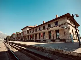 Bu gara ilk tren 1938 yılında ulaştı
