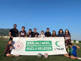 Buharkent’te uyuşturucuyla mücadeleye futbol desteği
