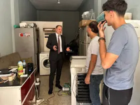 Bulanık Kaymakamı Koşansu’dan esnaf ziyareti
