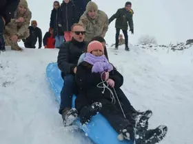 Bulanık Kaymakamlığı’ndan çocuklara unutulmaz kış şenliği

