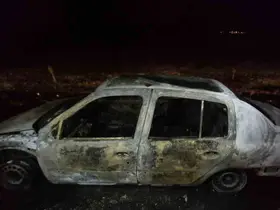 Burdur’da araç yangını otluk alana sıçradı: 2 bin metrekare alan yandı

