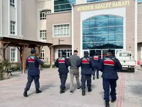Burdur’da aranan 14 şahıs tutuklandı
