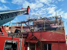 Burdur’da müstakil evde yangın paniği

