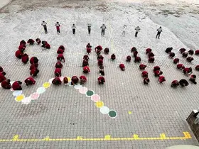 Burdur’da okullarda Filistin için farkındalık etkinliği
