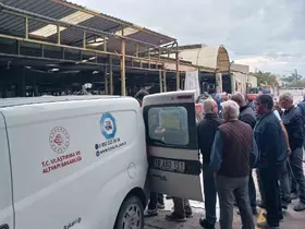 Burhaniye’ de traktör ve motosiklet muayeneleri yapıldı
