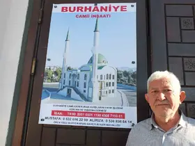 Burhaniye’de Cami inşaatı hayırseverlerin desteğini bekliyor

