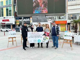 Burhaniye’de üniversitelilerden anlamlı bir proje
