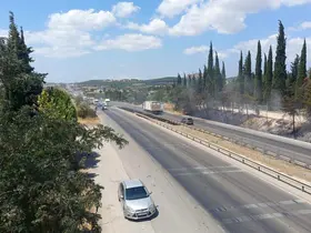 Bursa-İzmir yolunda yangın
