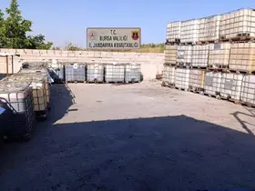 Bursa’da 10 milyon liralık sahte madeni yağ operasyonu
