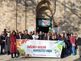 Bursa’da "Hareket Et, Sağlıklı Yaşa" Yürüyüşü
