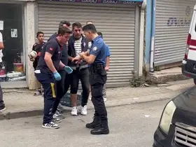 Bursa’da ihbara giden polise köpekle saldırdı : 2 polis yaralandı
