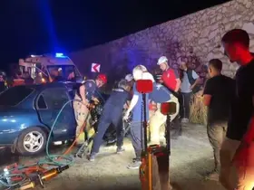 Bursa’da iki otomobil kafa kafaya çarpıştı: 5 yaralı, 2 ölü
