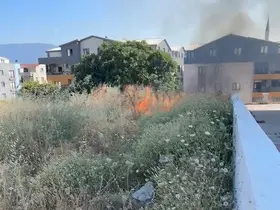 Bursa’da otluk alanda çıkan yangın söndürüldü
