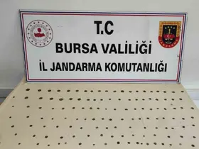 Bursa’da tarihi eser operasyonu: 137 adet sikke ele geçirildi
