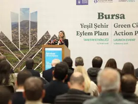 Bursa’da yeşil dönüşüm başladı
