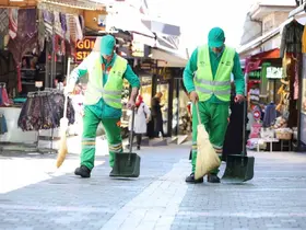 Bursa’nın dünyaca ünlü tarihi alanlarına özel temizlik ekibi
