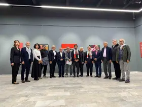 ‘’Bütün Renkler Gazze’ye’ Bağış Sergisi sanatseverlerle buluştu
