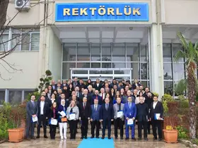 BUÜ’de akredite olan programlara teşekkür belgesi
