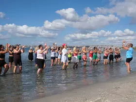 Büyükçekmece’de sporun ritmi denize taştı
