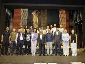 Büyükkılıç, Kayseri Devlet Tiyatrosu’nu inceledi

