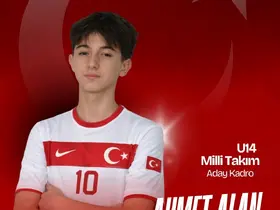 Büyükşehir Belediyespor’lu Ahmet Alan Milli takımda
