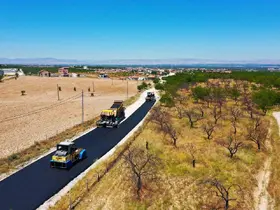 Büyükşehir’de yol çalışmaları aralıksız sürüyor

