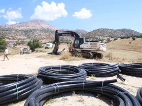 Büyükşehir’den Elmalı Yalnızdam Mahallesi’ne sulama tesisi
