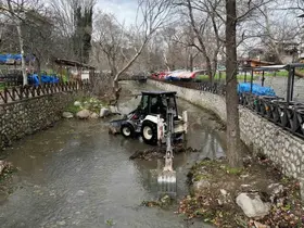 Büyükşehir’den Misi’de dere ve çevre temizliği
