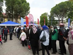 Büyükşehir’in ata tohumlarına Çine’de yoğun ilgi
