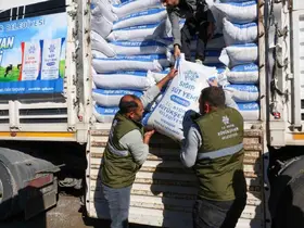 Büyükşehir’in üreticilere yem desteği devam ediyor
