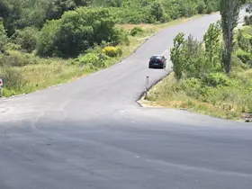 Büyüksümbüller ile Ortaköy arasındaki yol sıcak asfaltla yenilendi
