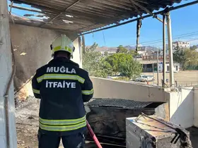 Buzdolabından çıkan yangın söndürüldü
