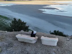 Buzul çağından bu yana Eğirdir Gölü ilk kez ikiye bölündü
