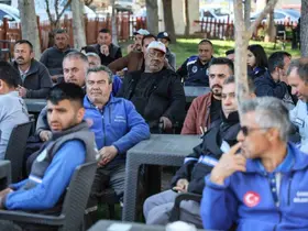 Çameli Belediyesi personeli 1 Mayıs’ta bir araya geldi

