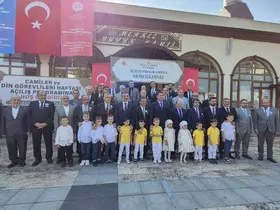 Camiler ve Din Görevlileri Haftası’nın açılışında Gazze için dua edildi
