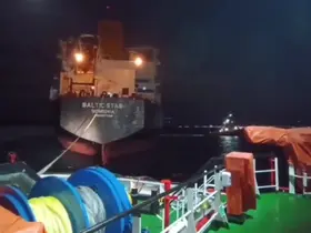 Çanakkale Boğazı’nda kimyasal tanker makine arızası yaptı

