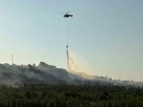 Çanakkale Valiliği açıkladı: Yerleşim yerlerini tehdit eden bir durum yok
